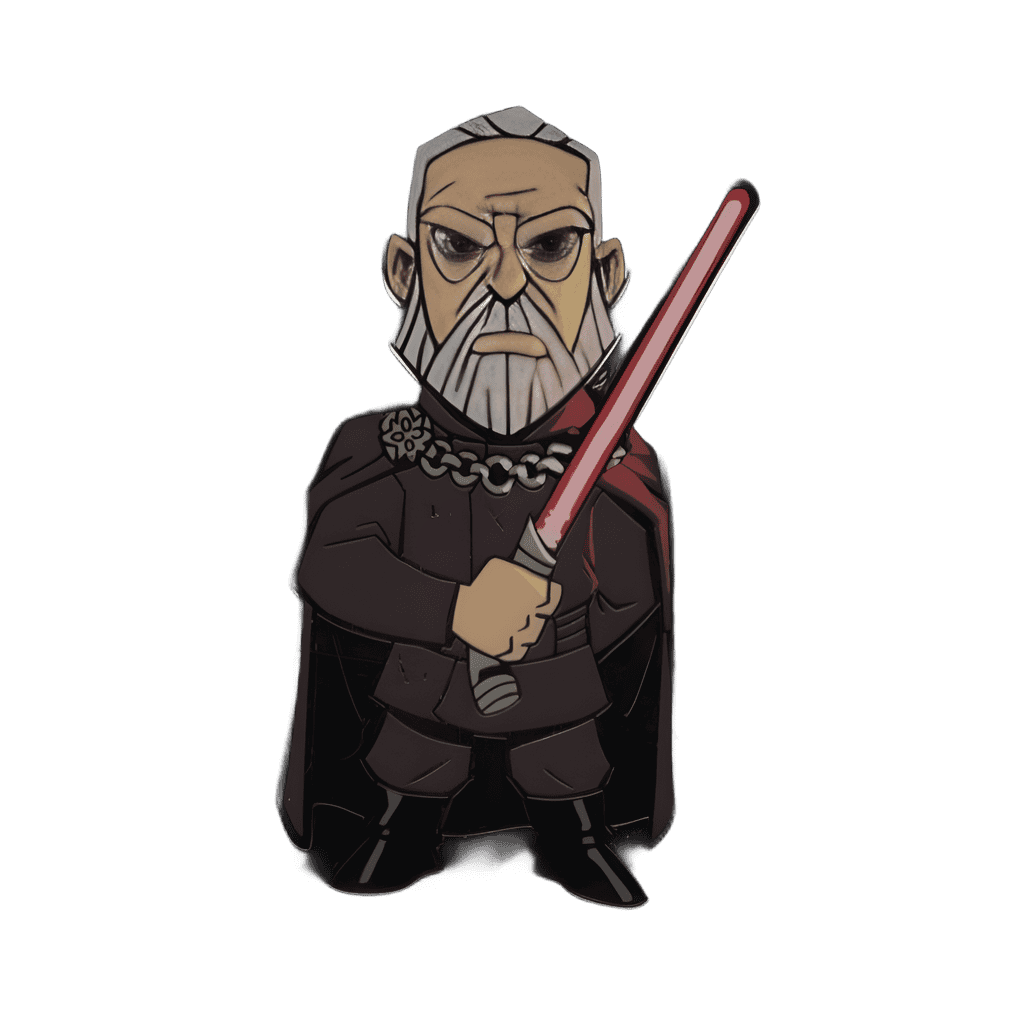Count Dooku Disney pin
