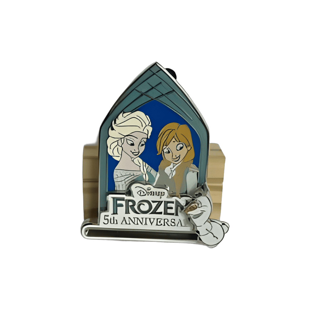 5th Anniversary - Elsa and Anna Disney pin