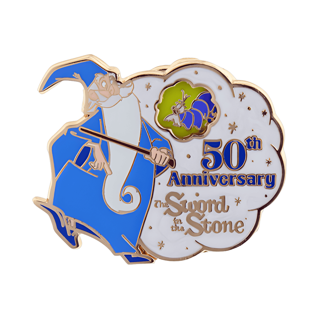 50th Anniversary - Merlin Spinner Disney pin
