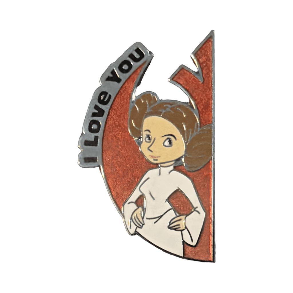 I Love You - Princess Leia Disney pin