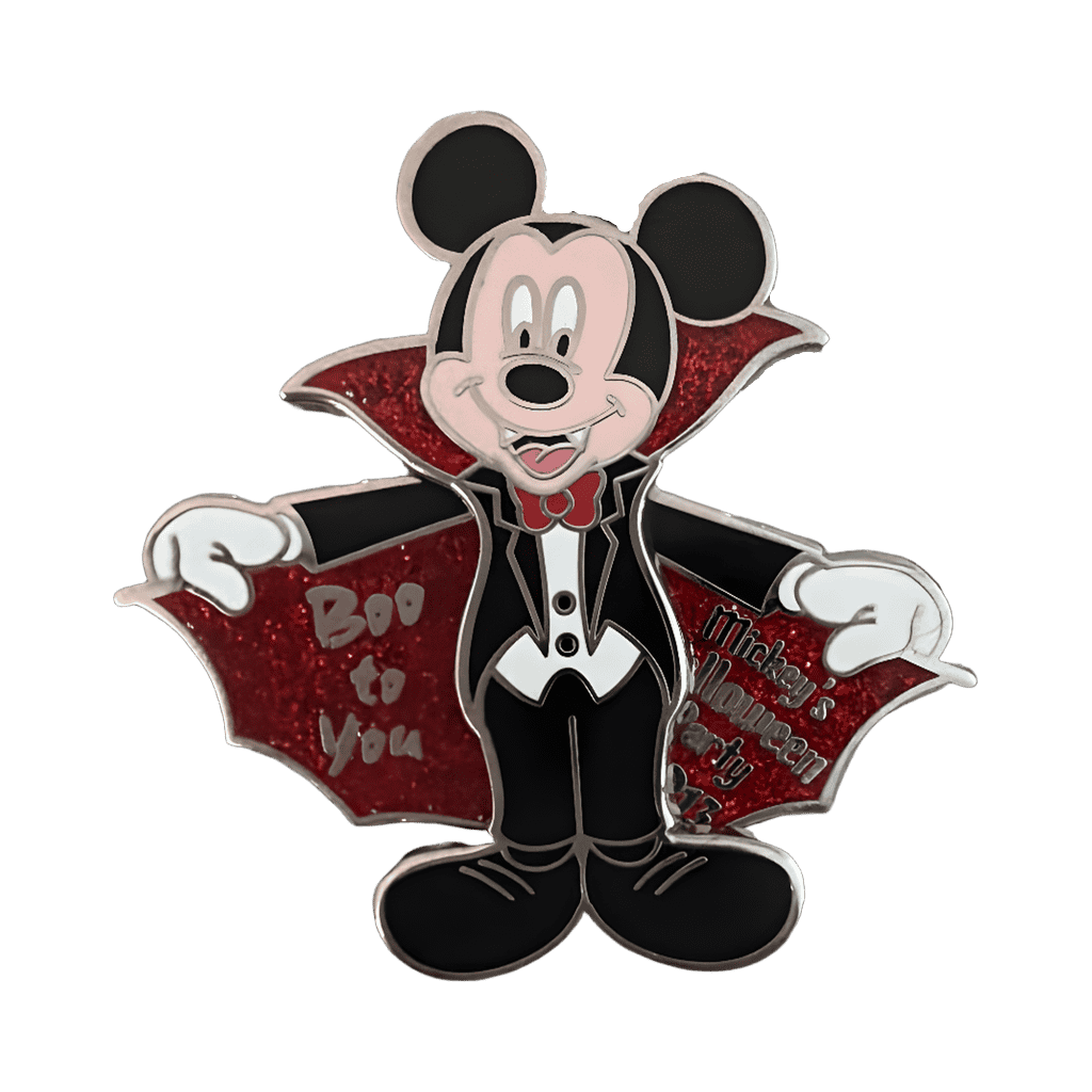 Vampire Mickey with Sliding Cape Disney pin
