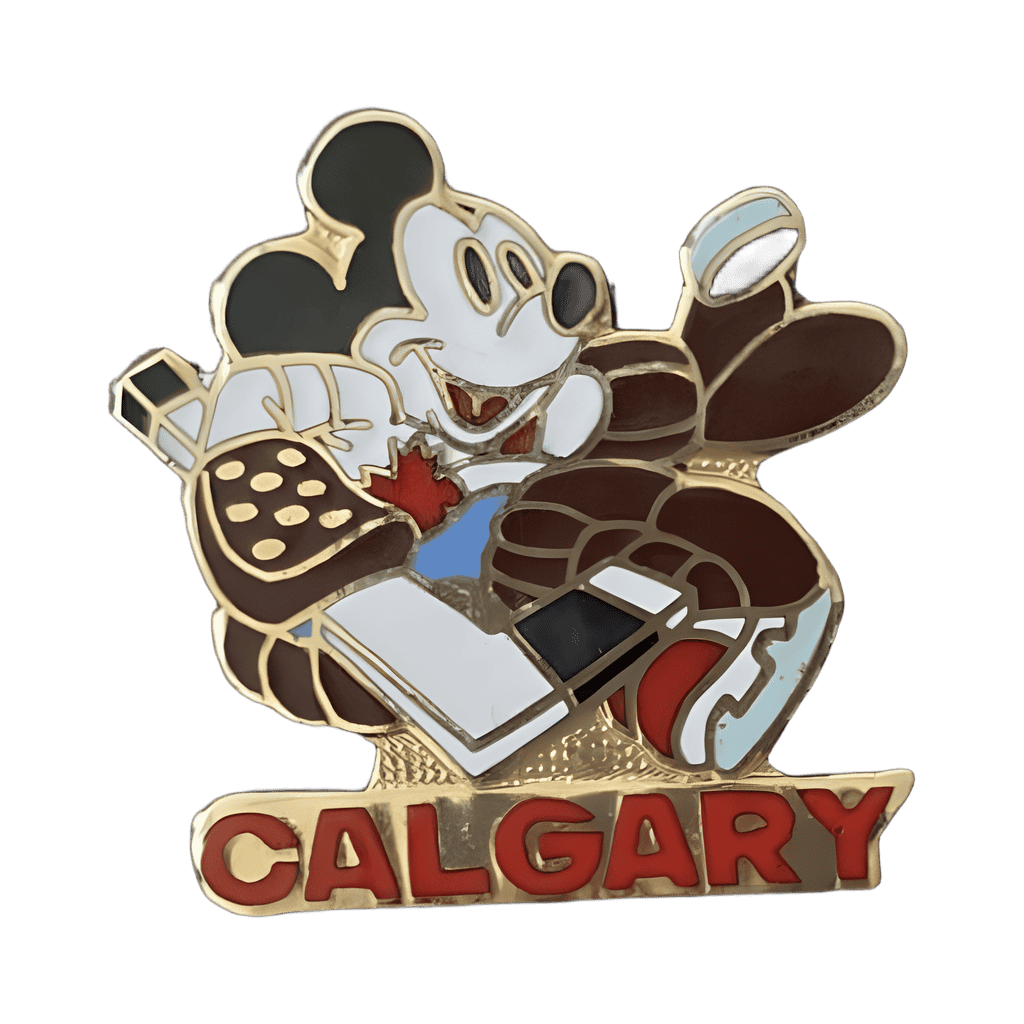 AMK - Mickey hockey goalie - Calgary Disney pin