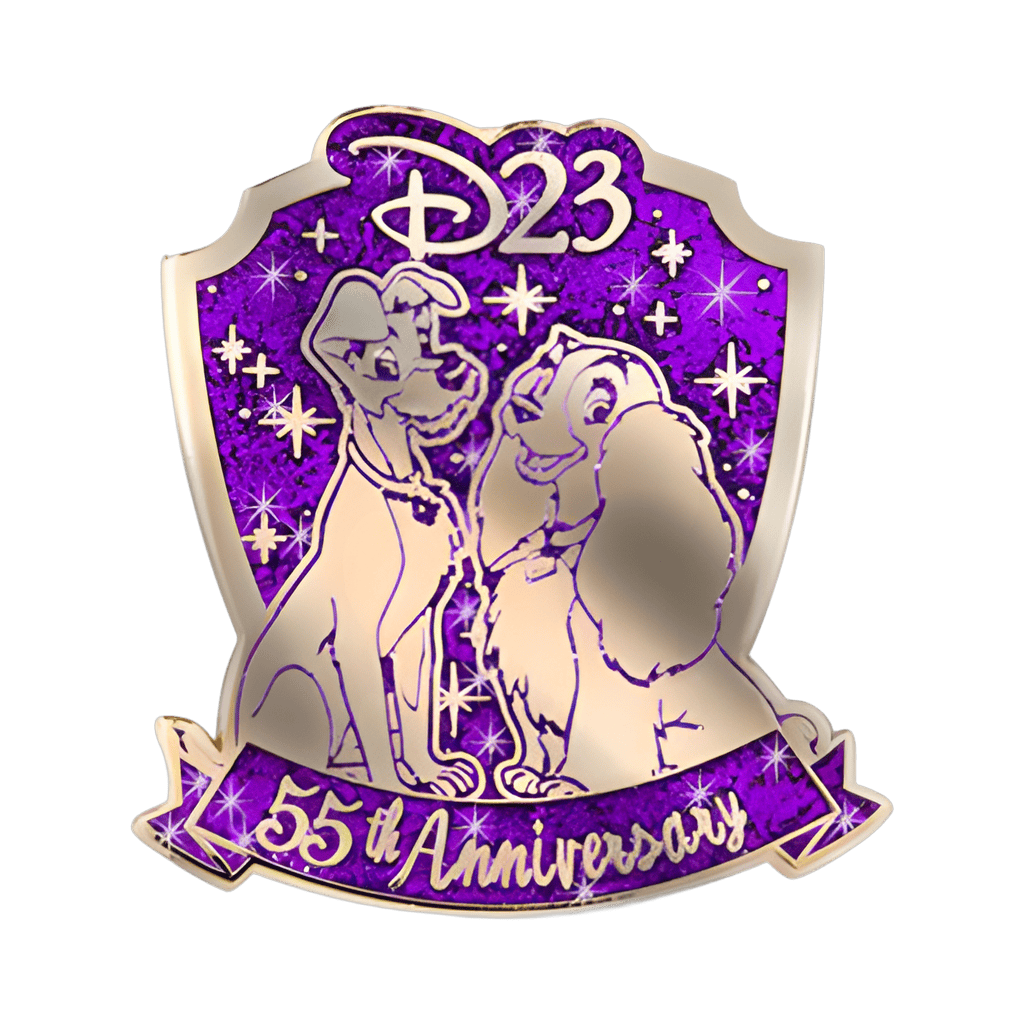 Lady and the Tramp 55th Anniversary Disney pin