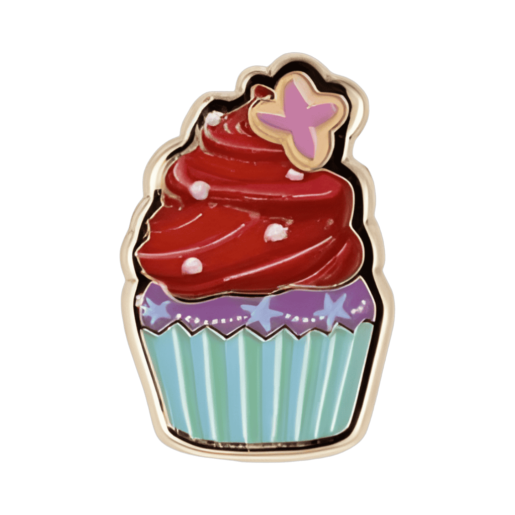 Ariel Cupcake Disney pin