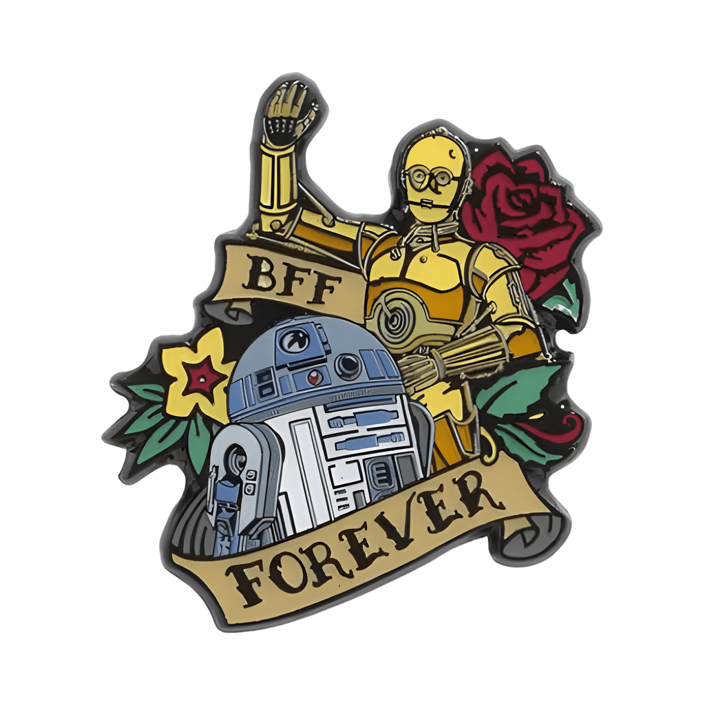 C-3P0 and R2-D2 - Best Friends Forever Disney pin