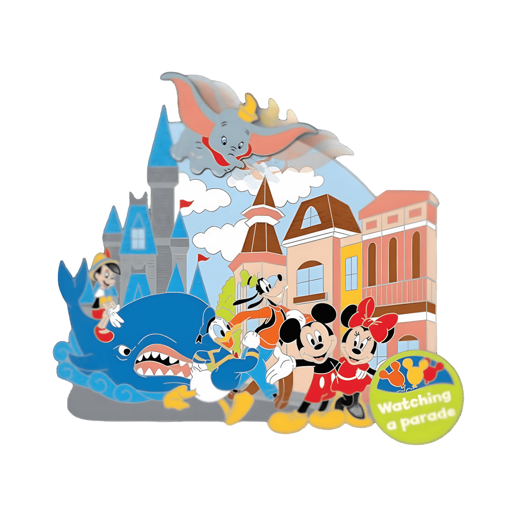 Watching A Parade Disney pin