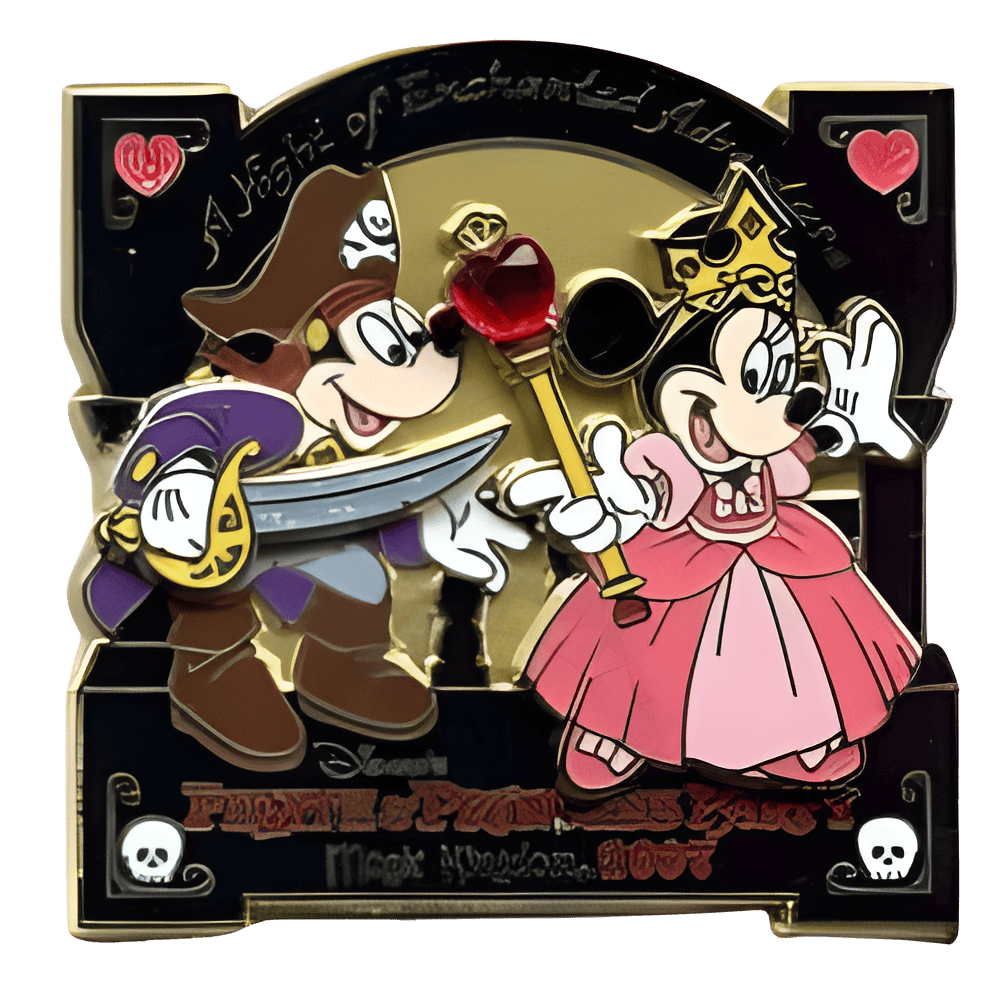 Mickey & Minnie Mouse Disney pin