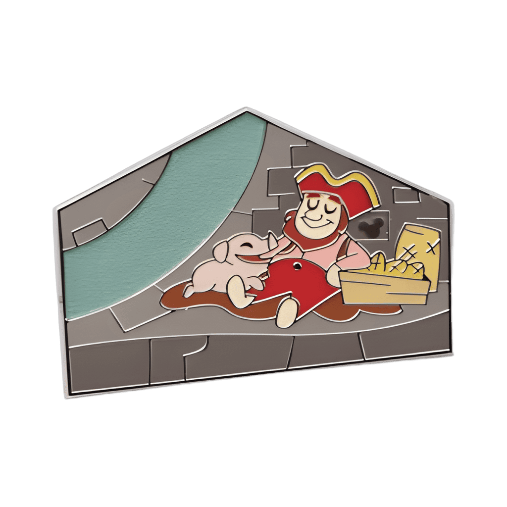 Pirate and pig Disney pin