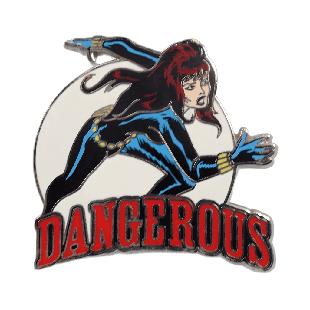 Black Widow Dangerous Disney pin