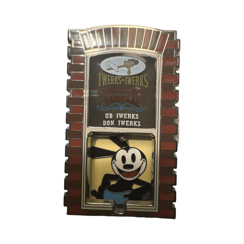 Windows of Main Street Oswald Disney pin