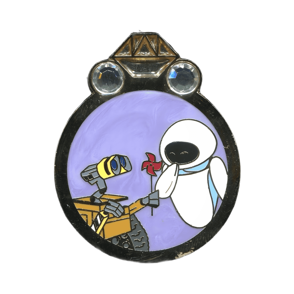 Wall-E and Eve Disney pin