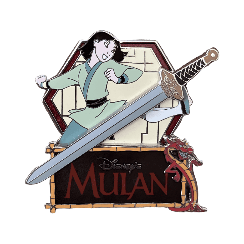 Mulan & Mushu Disney pin