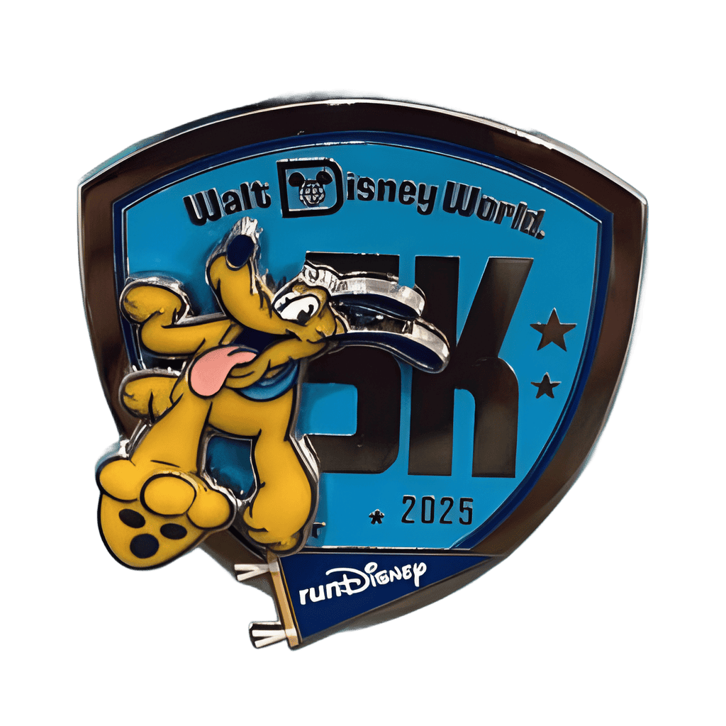Pluto Medal - RunDisney 5K Disney pin