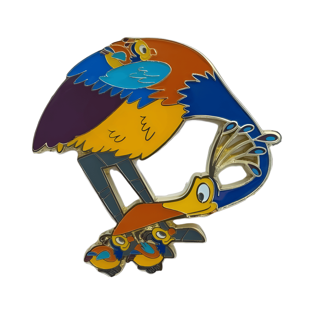 Kevin with chicks babies Disney pin