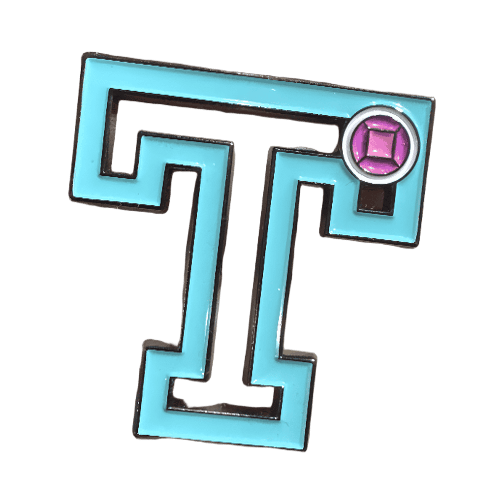 T as in Troy Disney pin