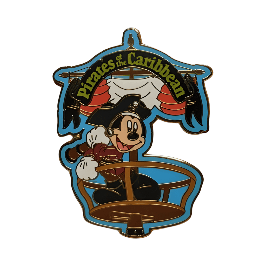 Pirates of the Caribbean - Mickey Mouse Disney pin