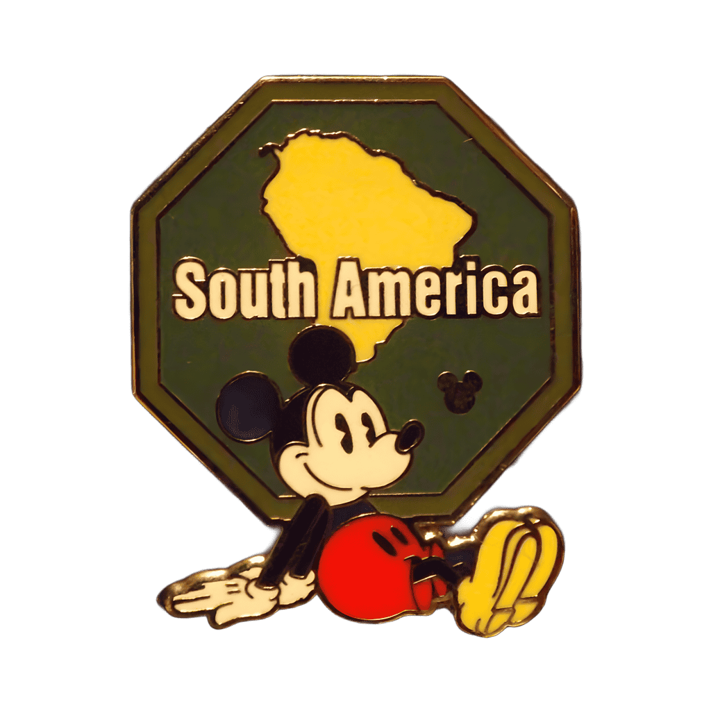 South America Disney pin