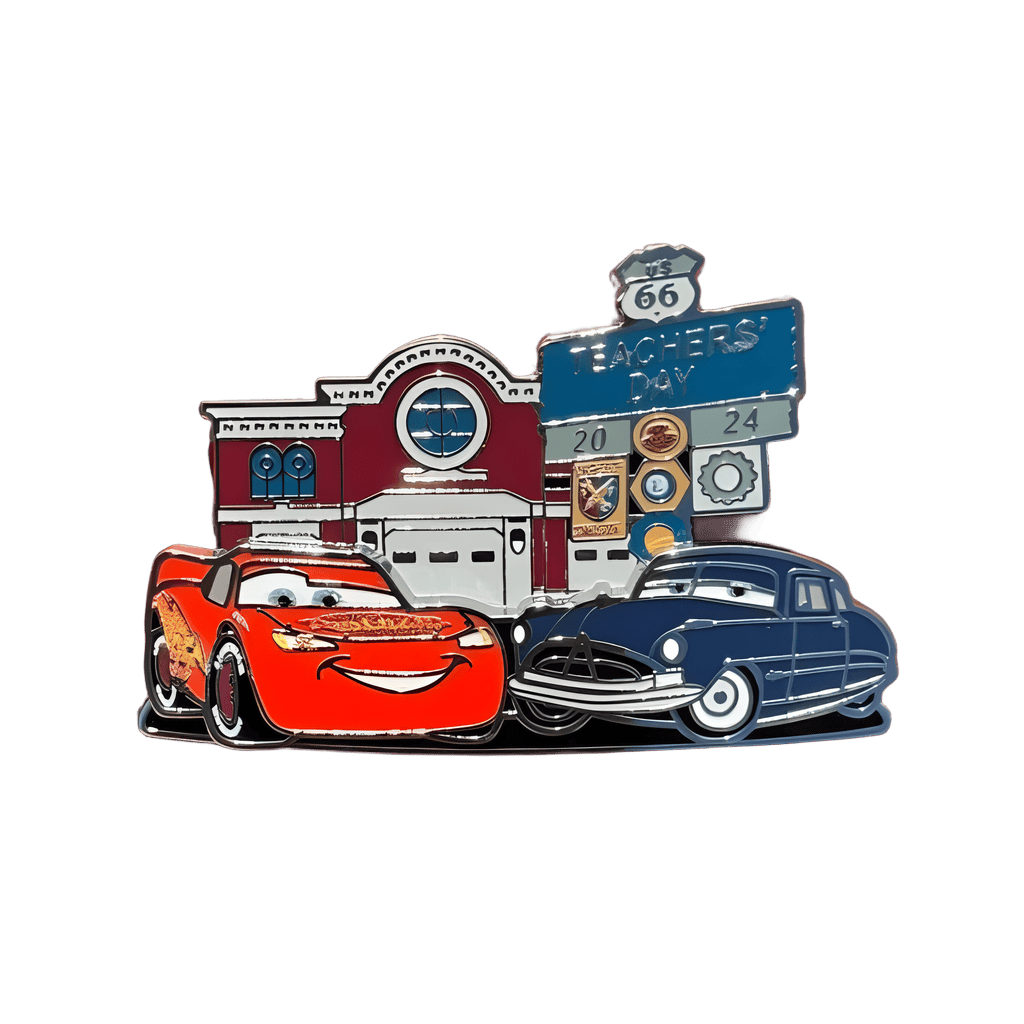 Lightning McQueen & Doc Hudson 2024 Disney pin