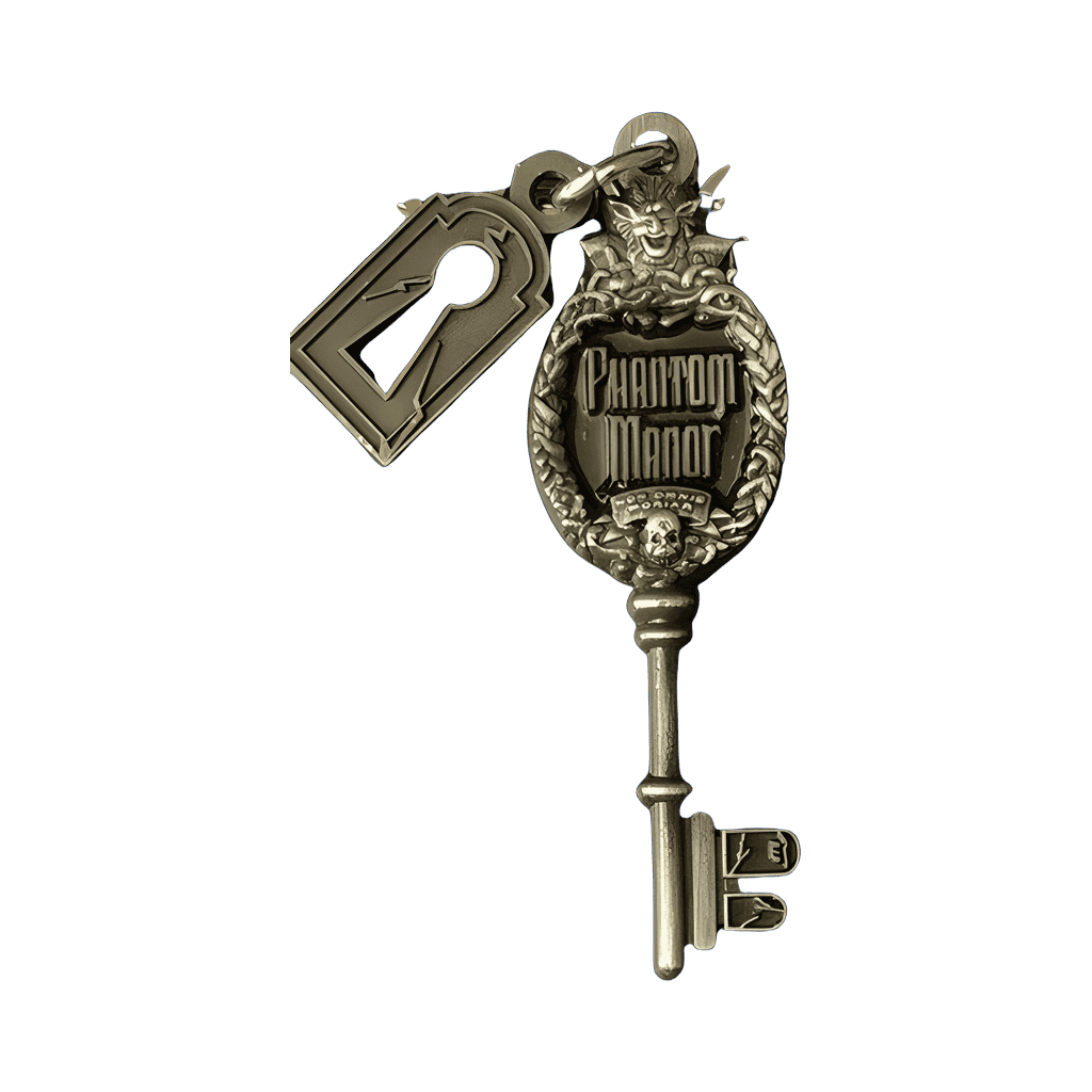 Phantom Manor Key Disney pin