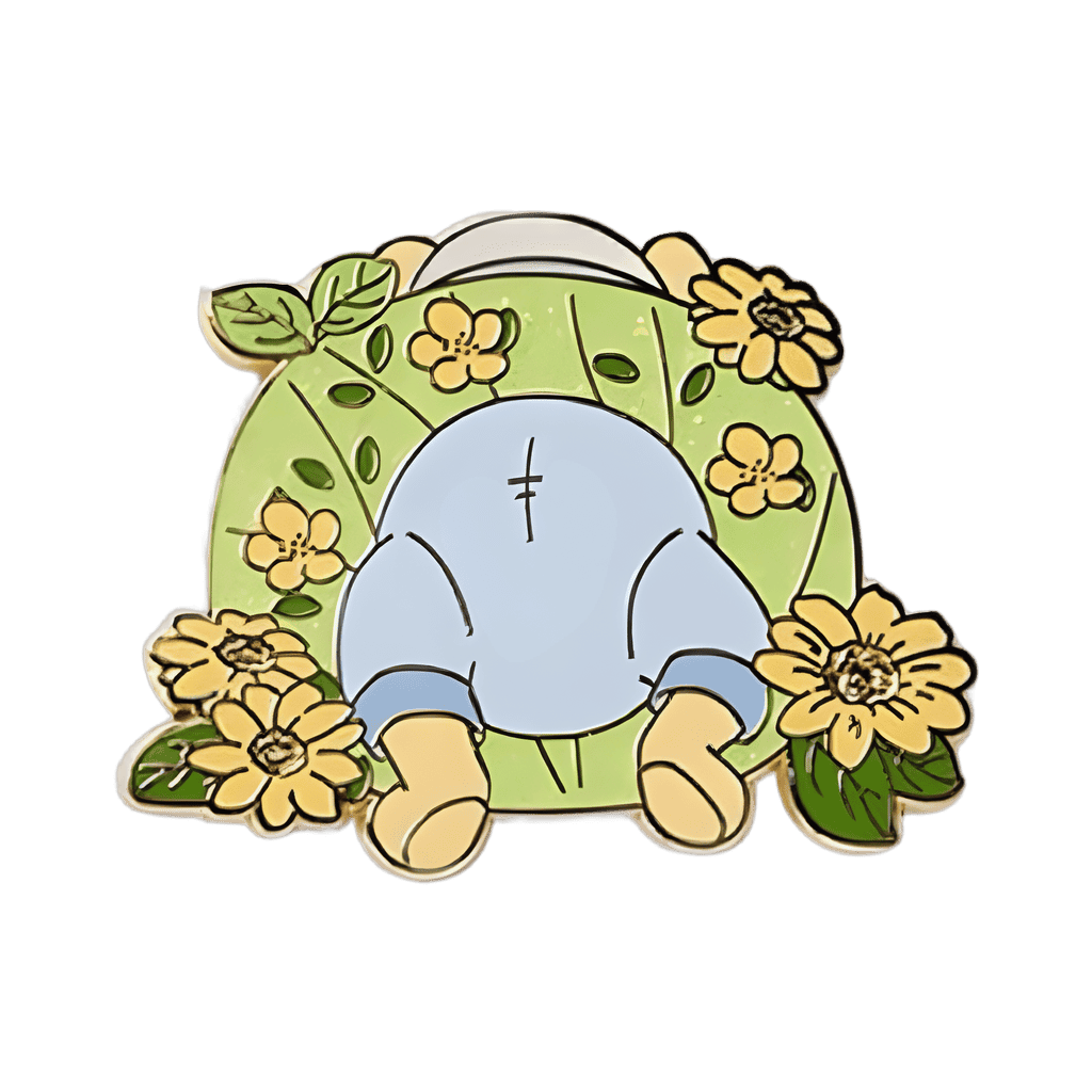 Pooh Bear Back Side Disney pin