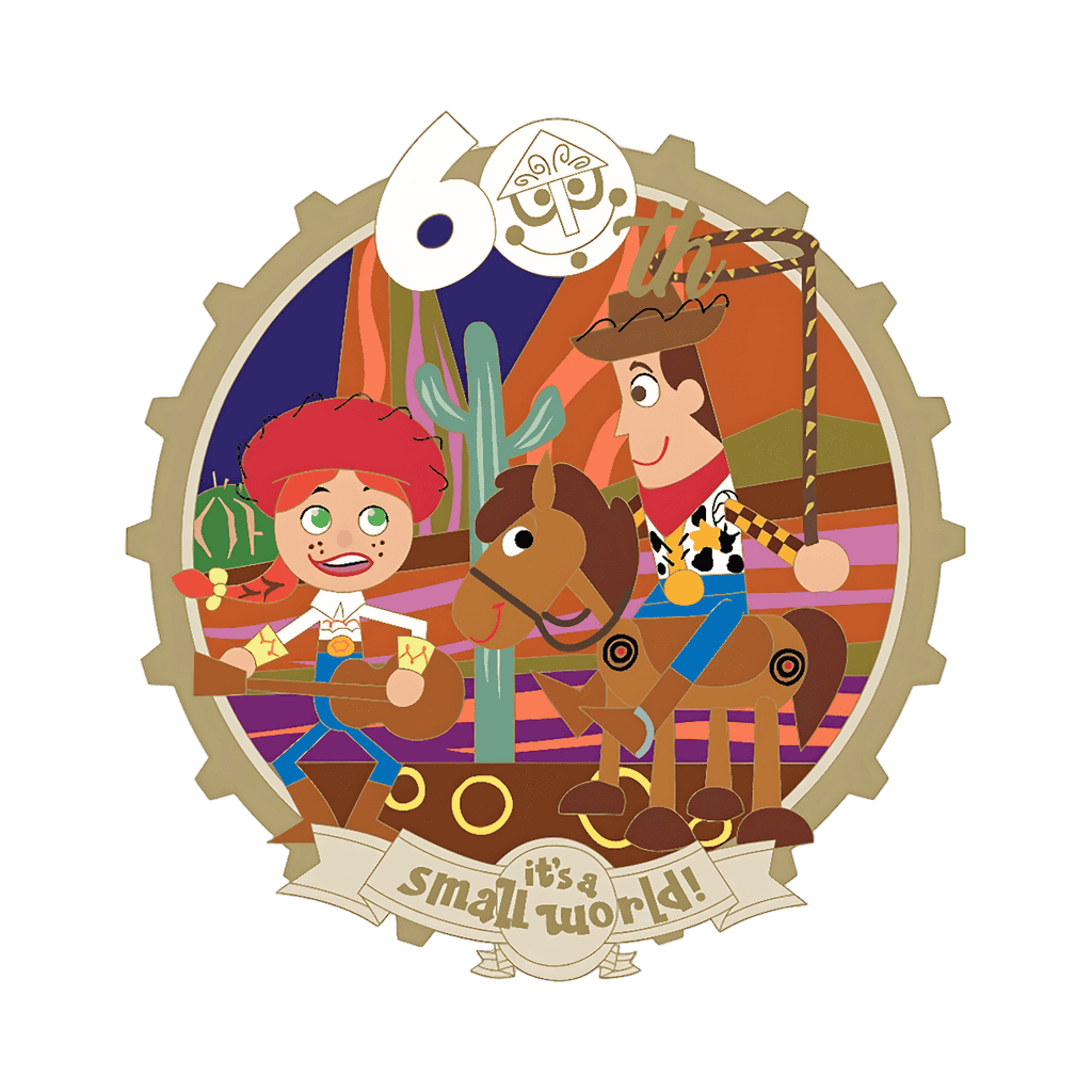 Woody and Jessie Disney pin