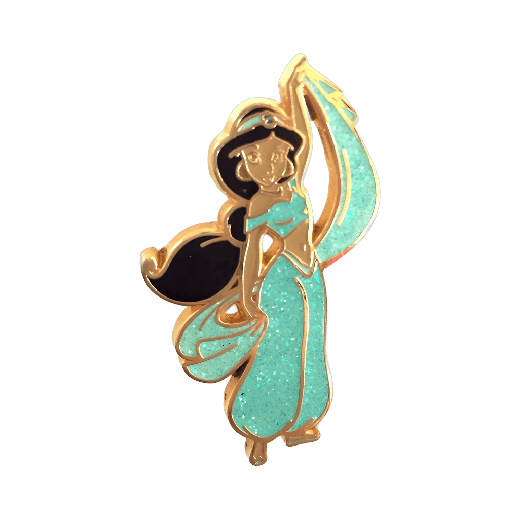 Glitter Jasmine Disney pin