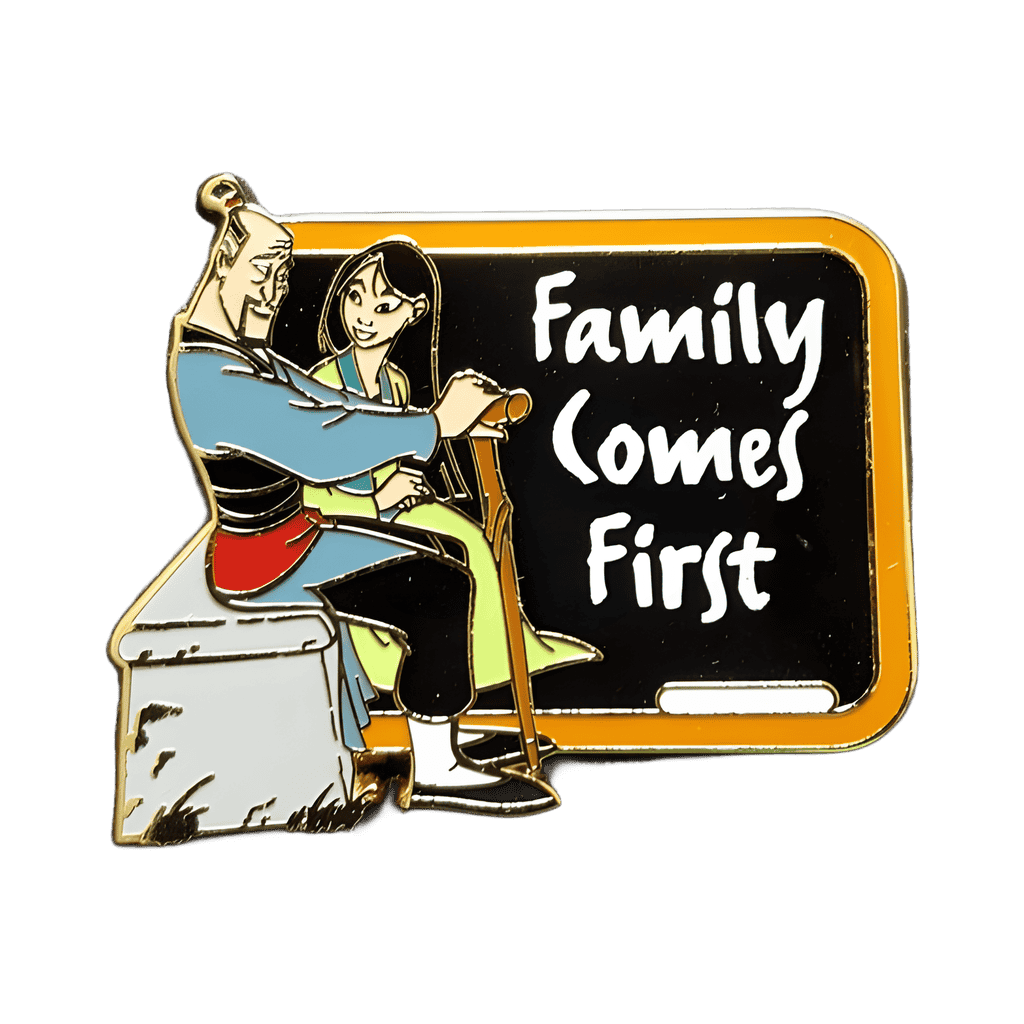 Mulan and Fa Zhou Disney pin