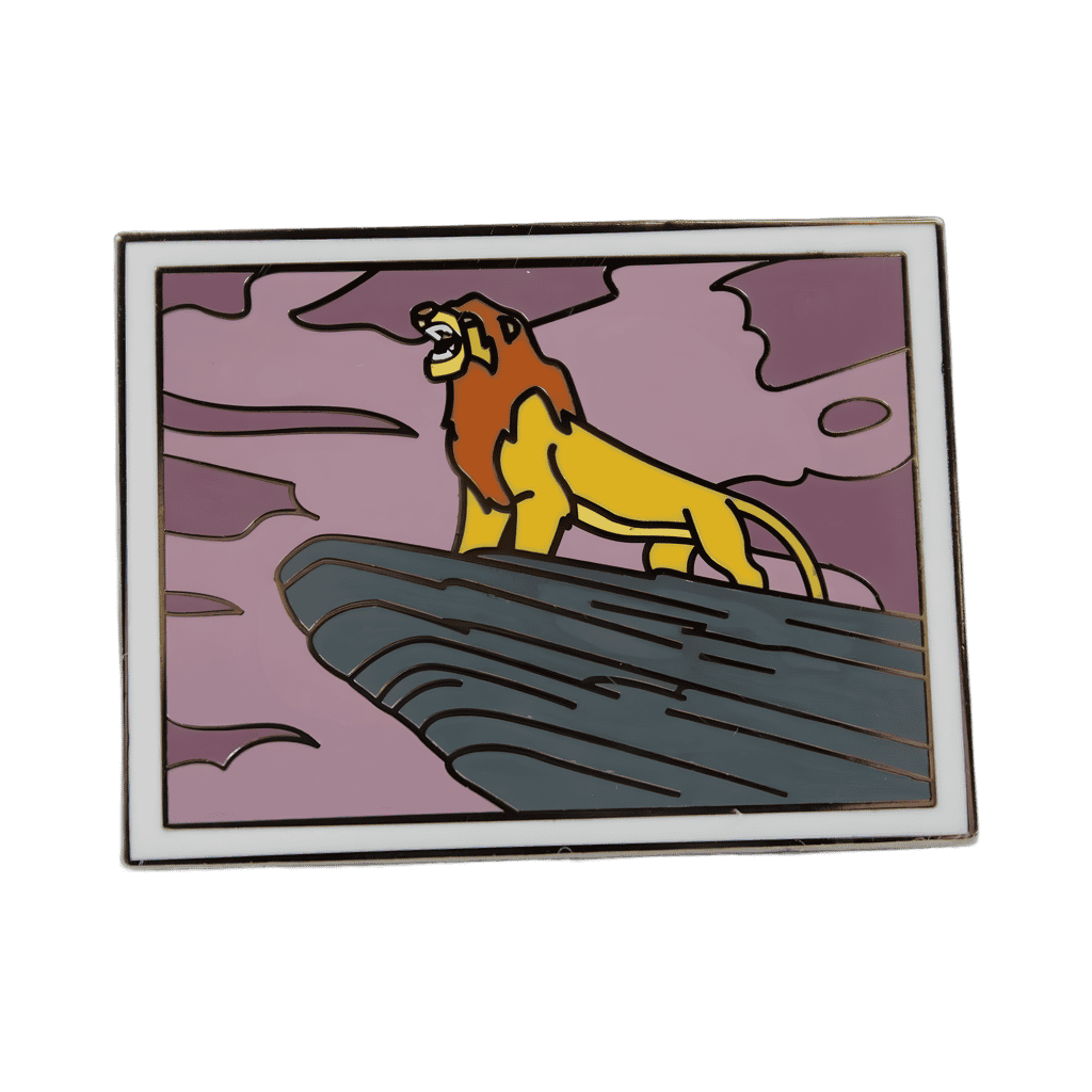 Adult Simba at Pride Rock Disney pin