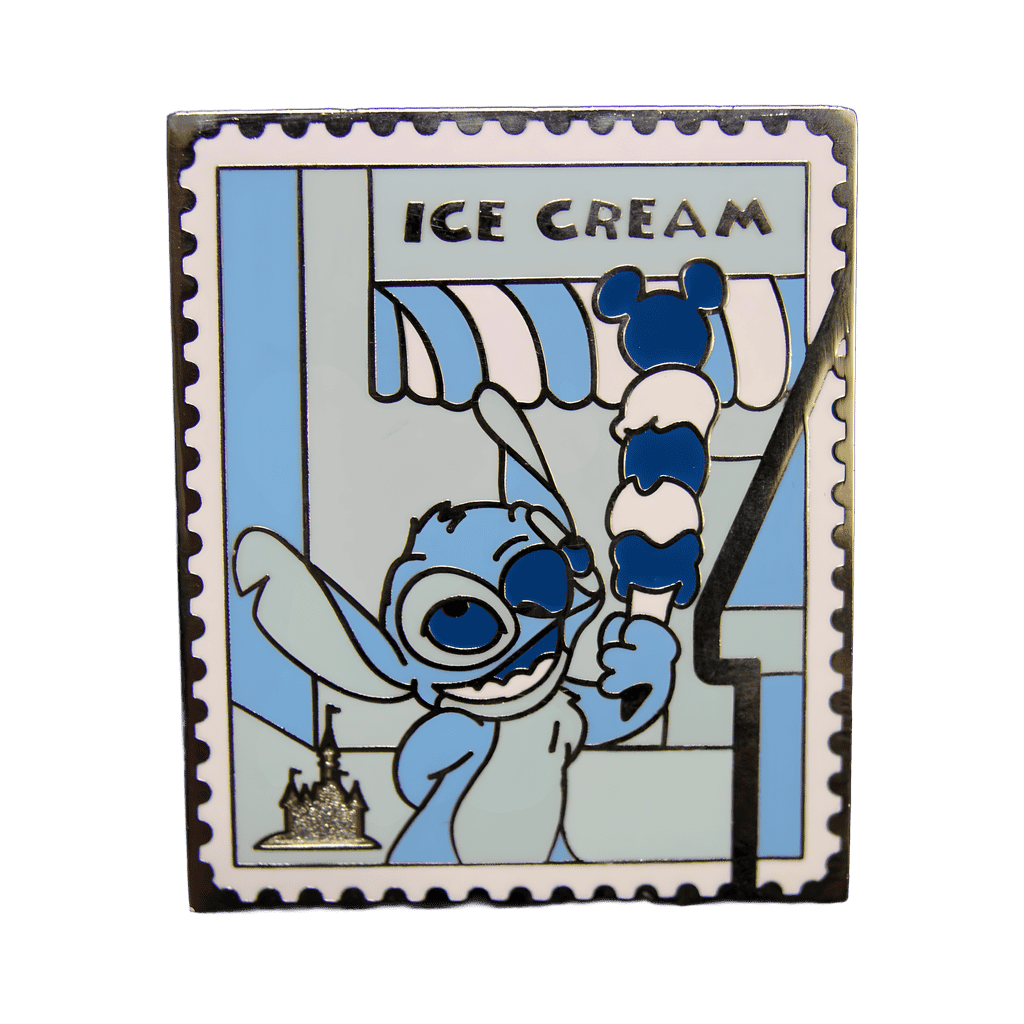Stitch with Ice Cream Disney pin