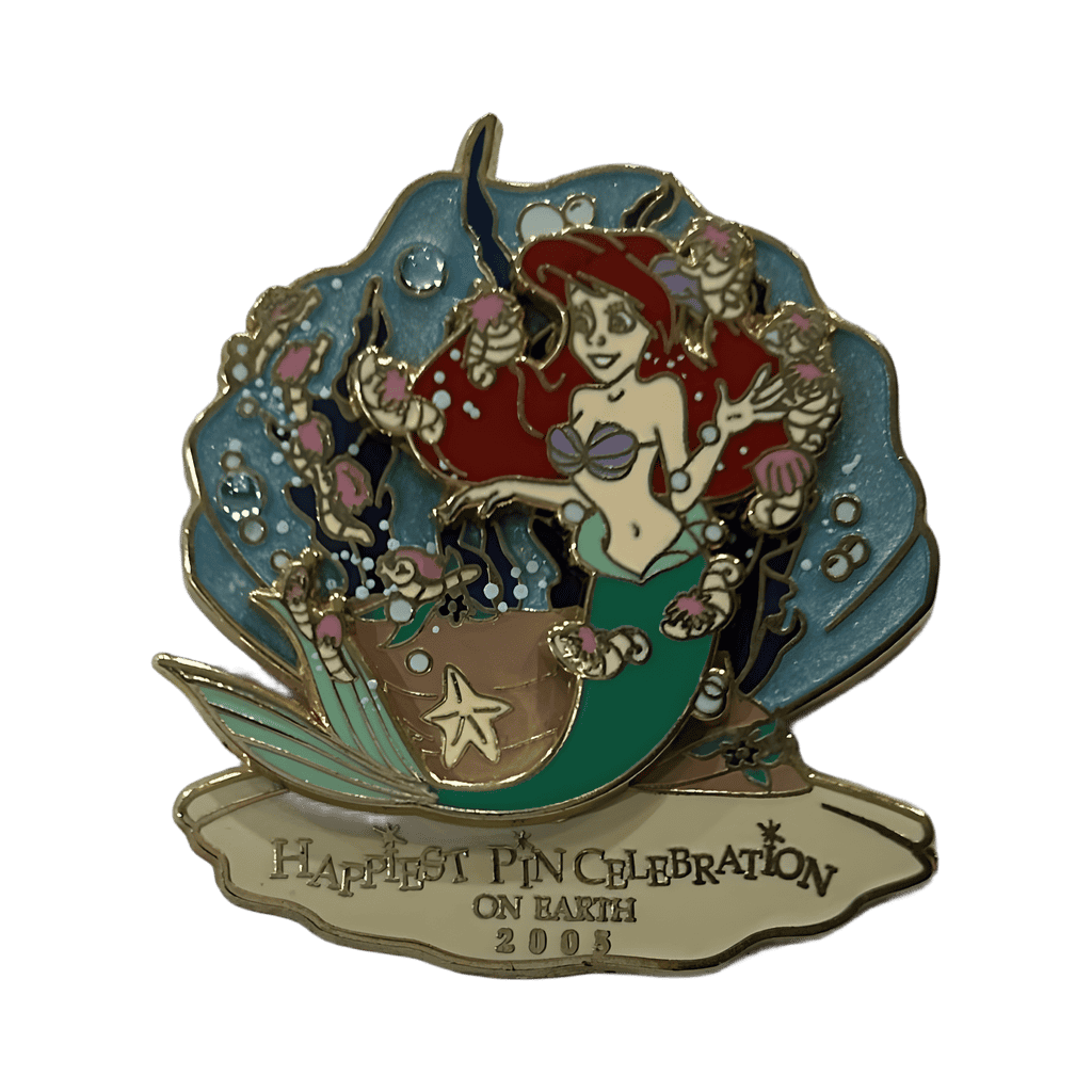 Happy Ariel in Under the Sea Disney pin