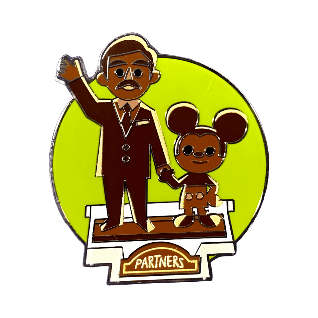 Walt and Mickey - Partners Statue Disney pin