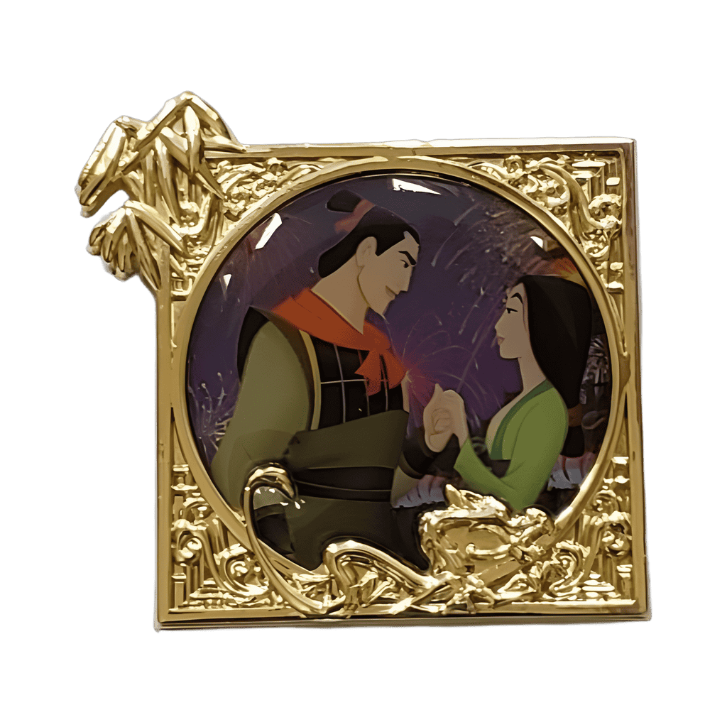 Princess Boxed Set - Mulan and Shang Disney pin