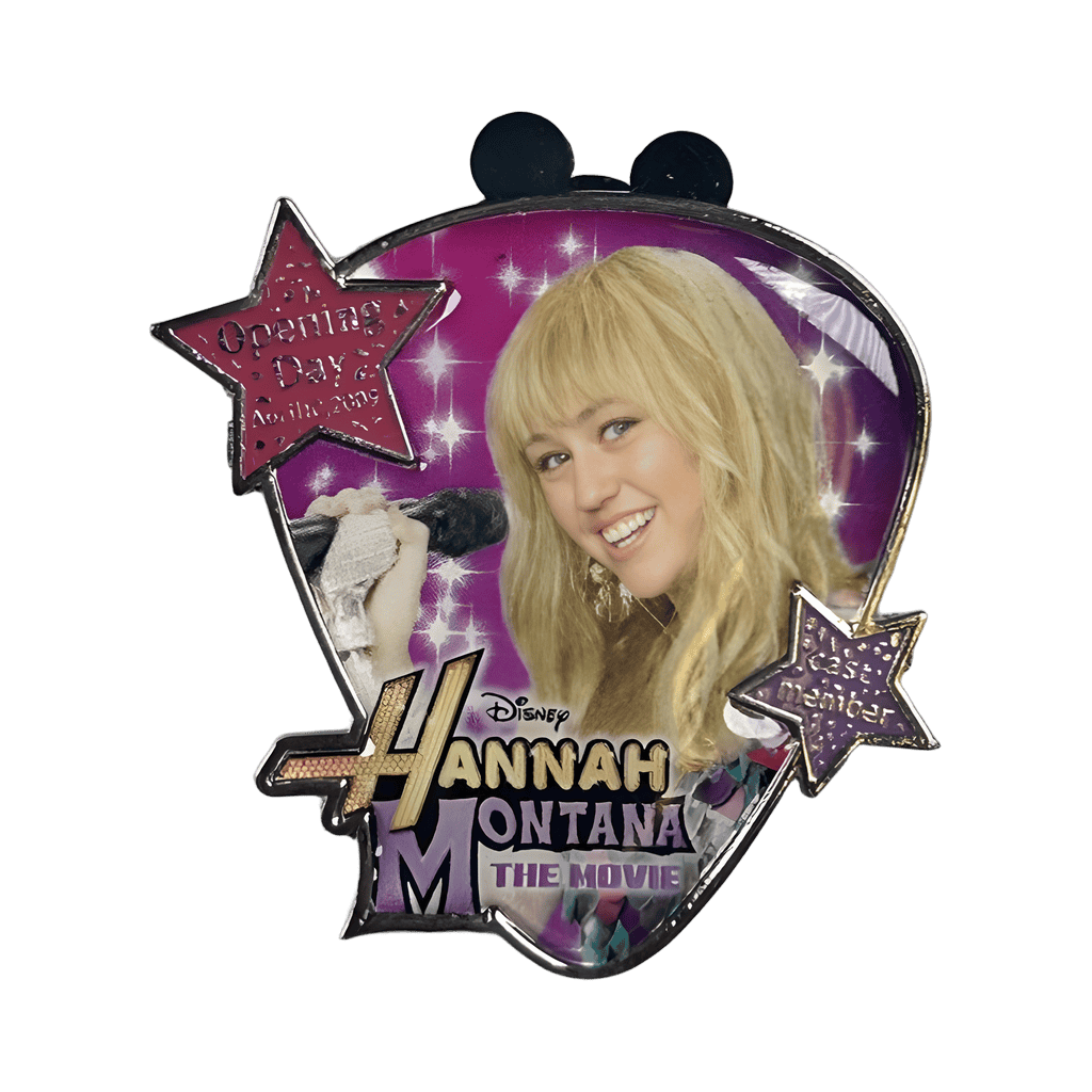 Hannah Montana The Movie - Opening Day - Cast Member Exclusive Disney pin