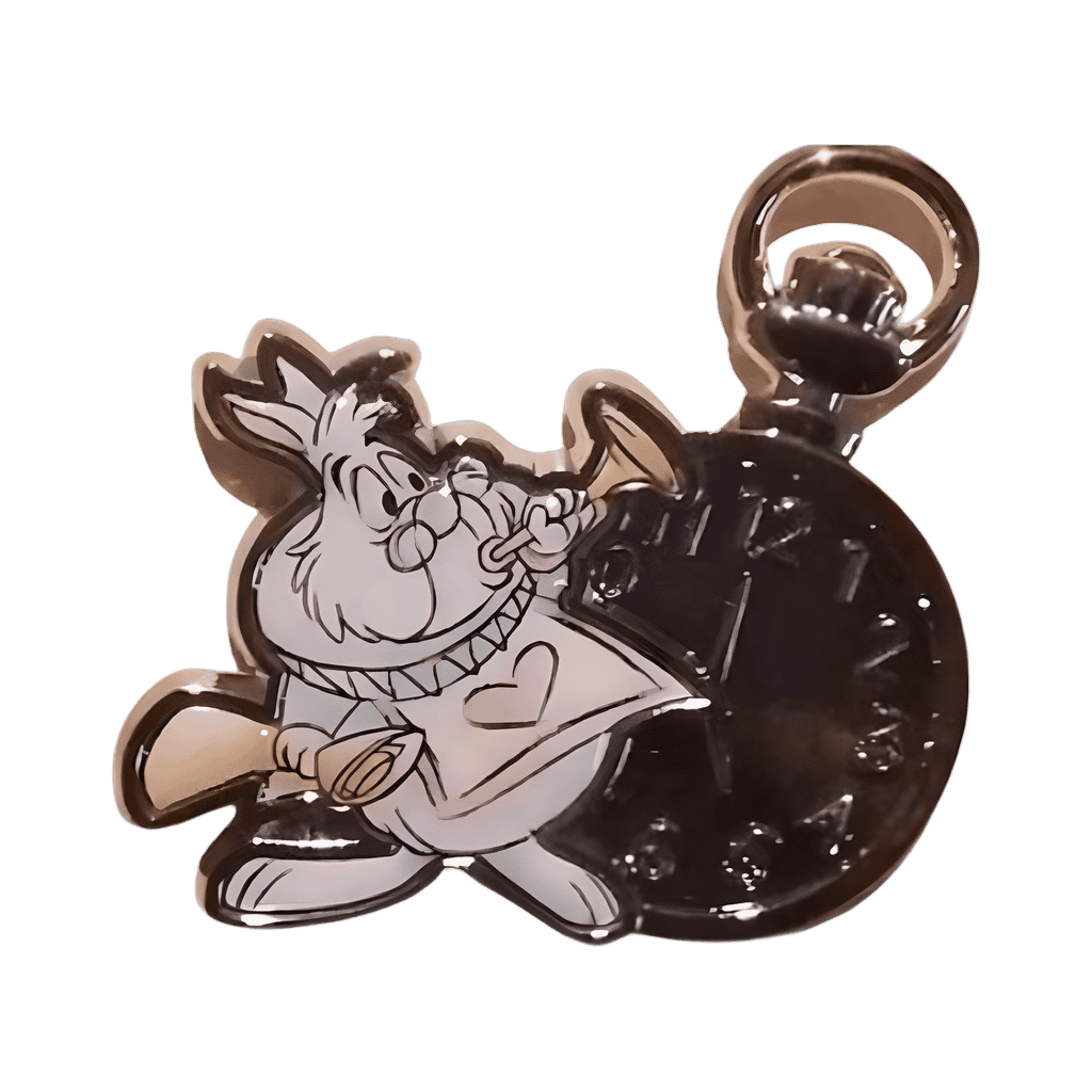 White Rabbit with Clock Disney pin