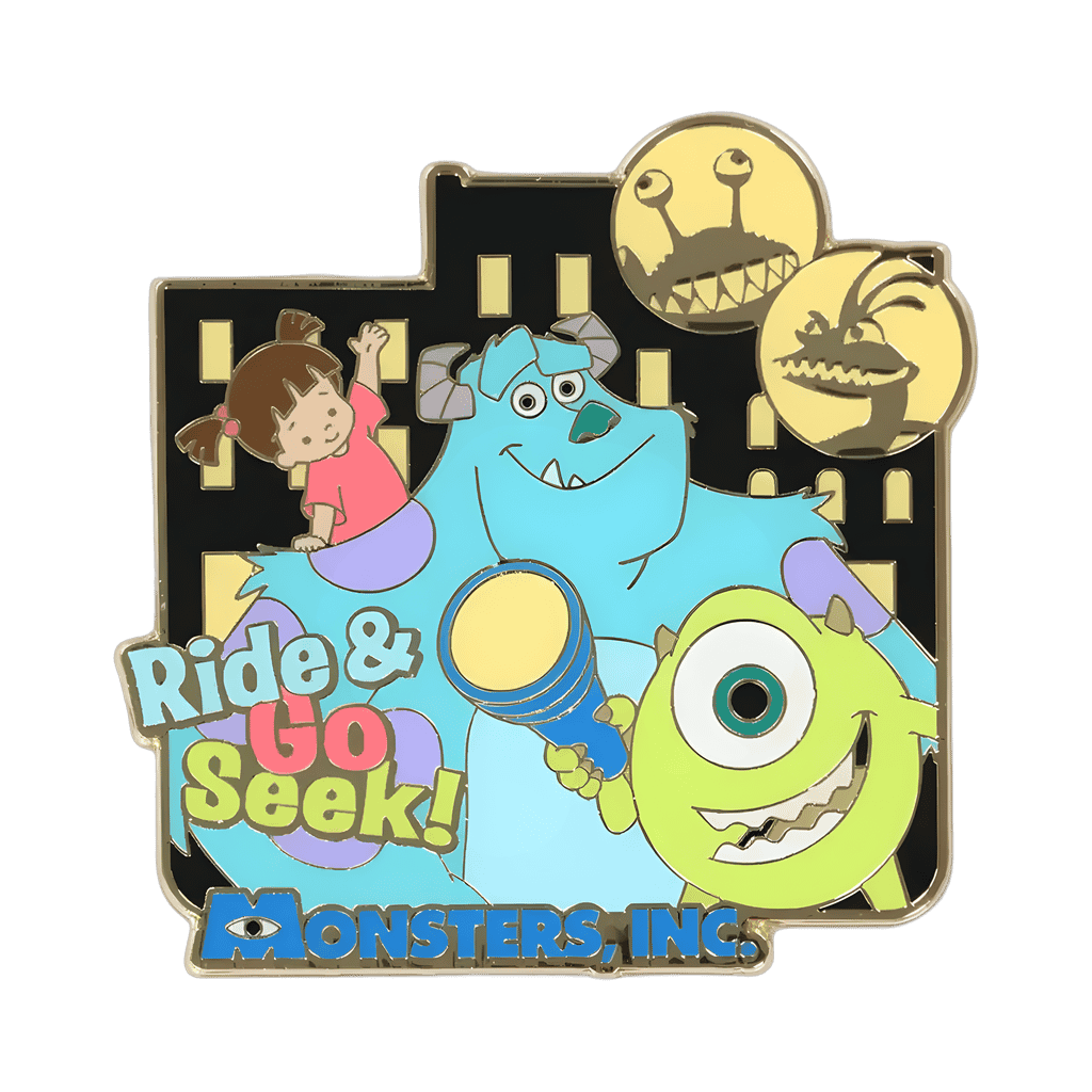 Monsters, Inc. Ride & Go Seek! Disney pin