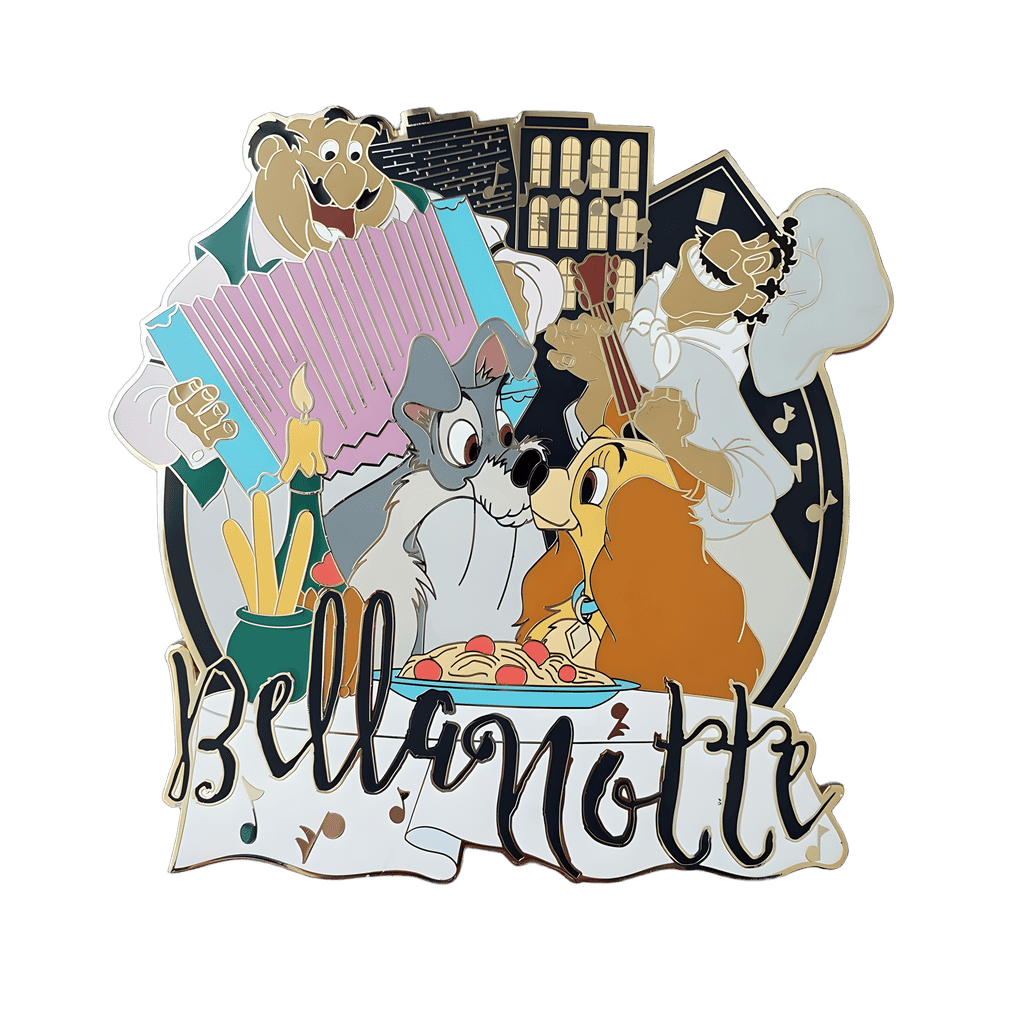 'Bella Notte'' Jumbo Disney pin
