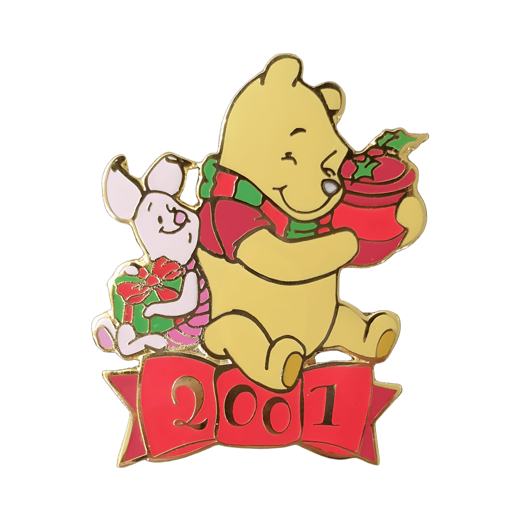 Pooh Bear and Piglet Disney pin
