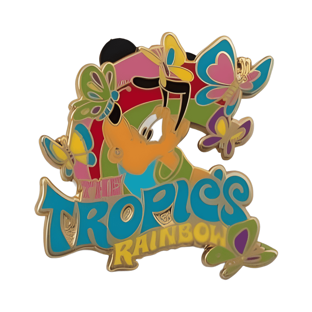The Tropic's Rainbow - Pluto Disney pin