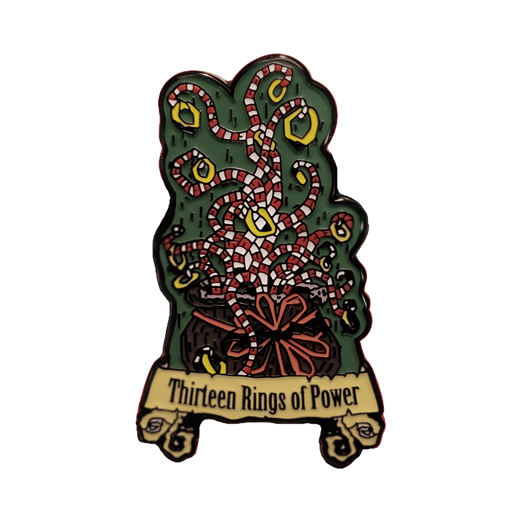 Thirteen Rings of Power Disney pin