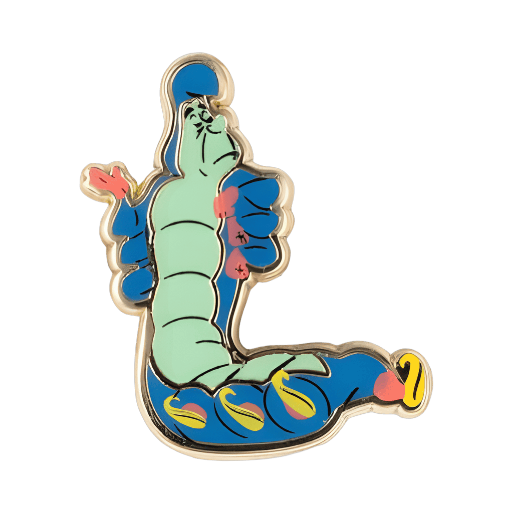 Caterpillar Disney pin