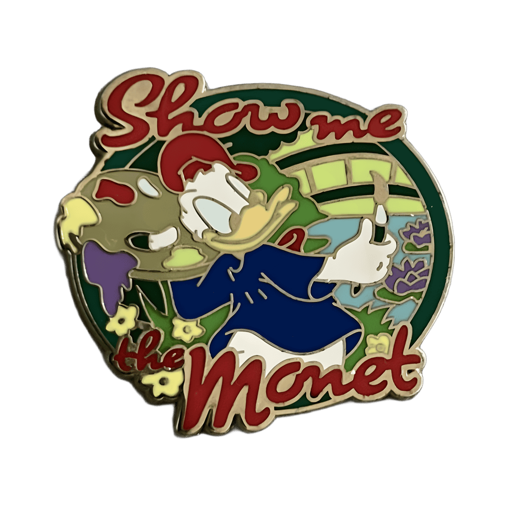 Donald Show Me the Monet Disney pin