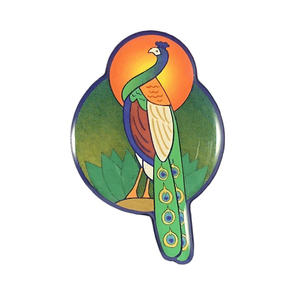 Peacock Disney pin
