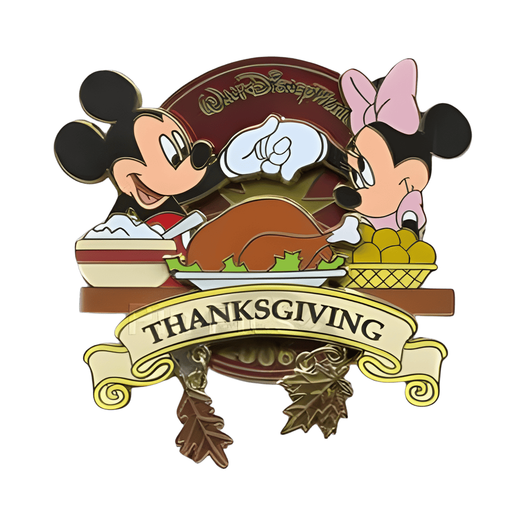 Micky and Minnie Disney pin