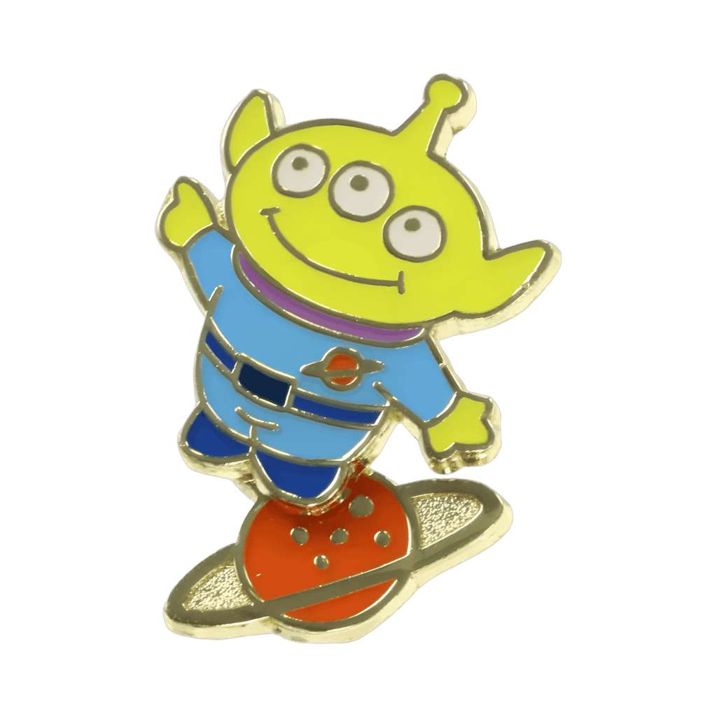 LGM with a Saturn Like Planet Disney pin