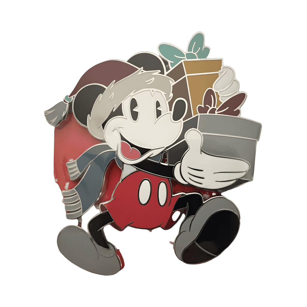 Mickey Mouse family Christmas Disney pin