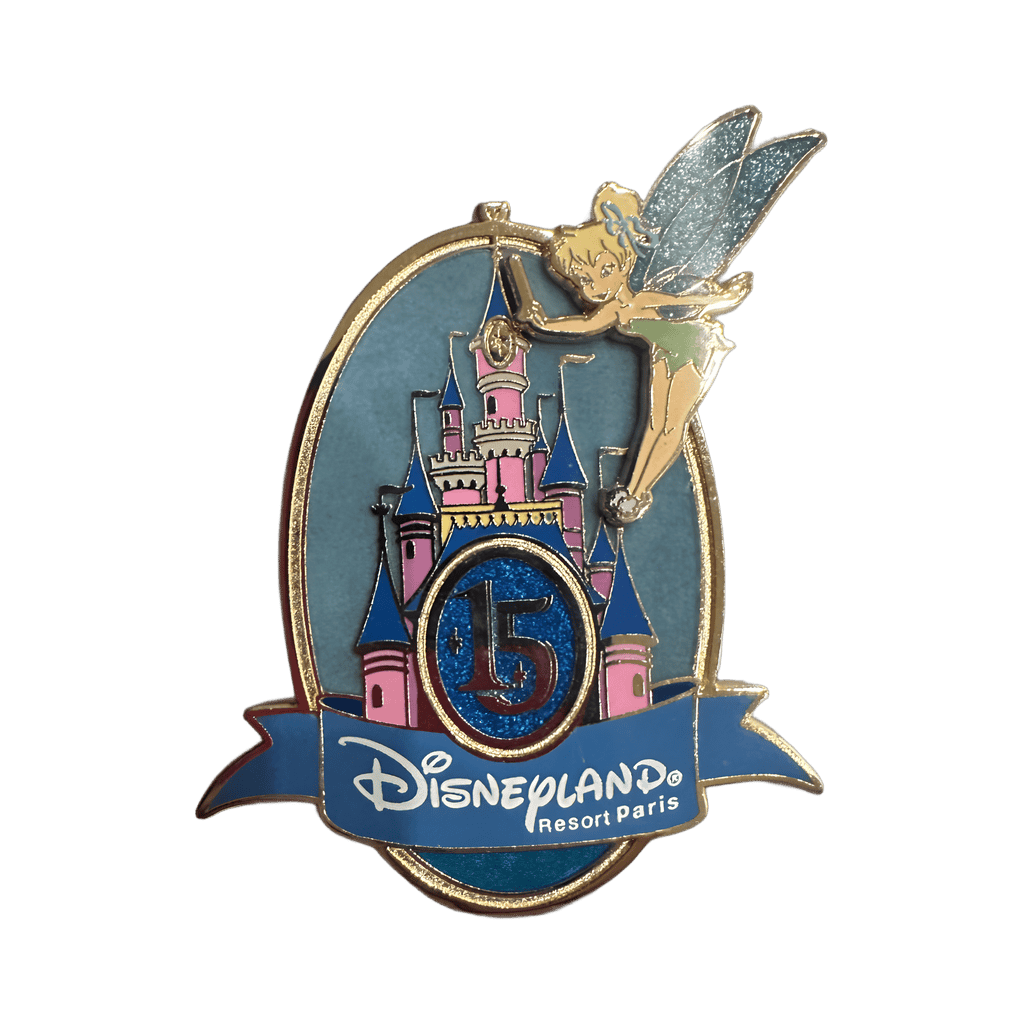 Tinkerbell and Castle Disney pin
