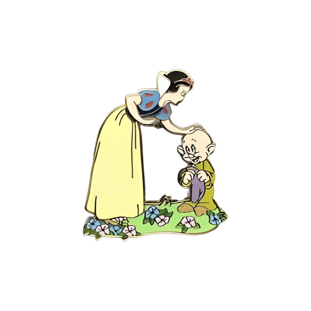 Snow White & Dopey Disney pin