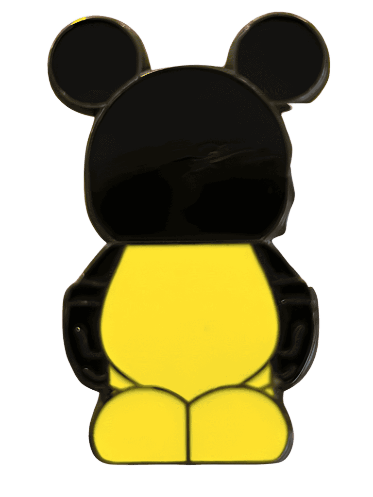 Mickey Black/Yellow Disney pin