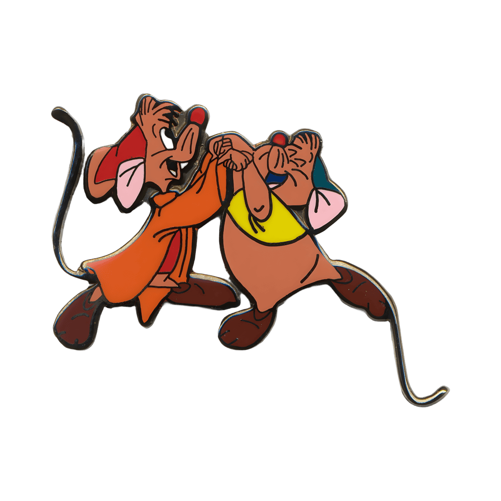 Gus & Jaq Dancing Disney pin