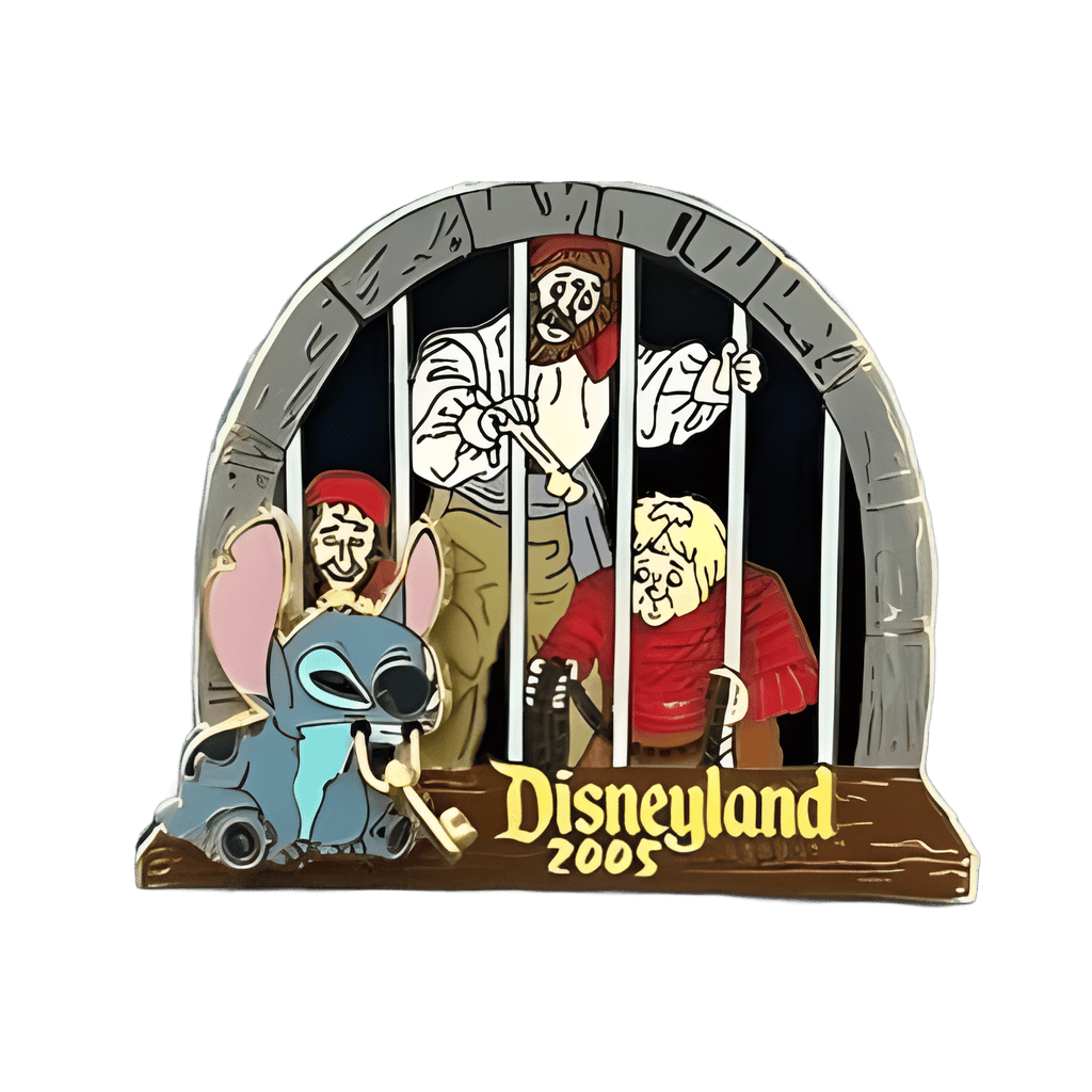 Stitch Pirates of the Caribbean Disney pin